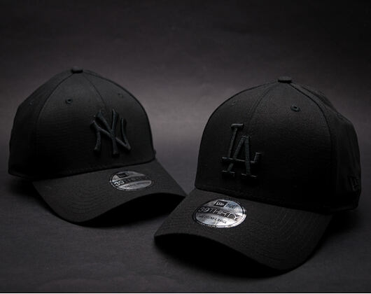 Kšiltovka New Era - MLB Essential 39THIRTY - LA Dodgers - Black