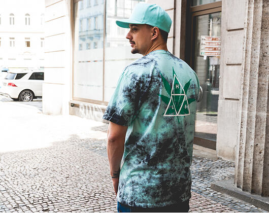 Kšiltovka HUF 420 Triple Triangle Mint Snapback