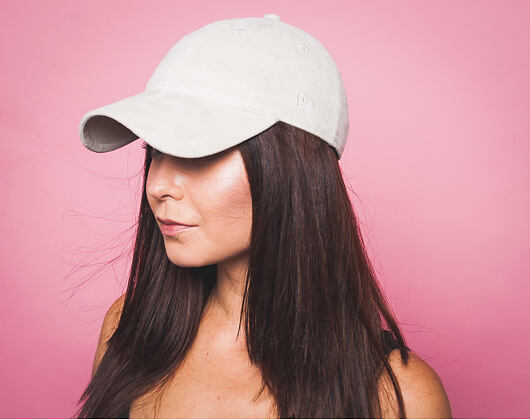 Dámská Kšiltovka New Era Soft Suede 9FORTY Camel Strapback
