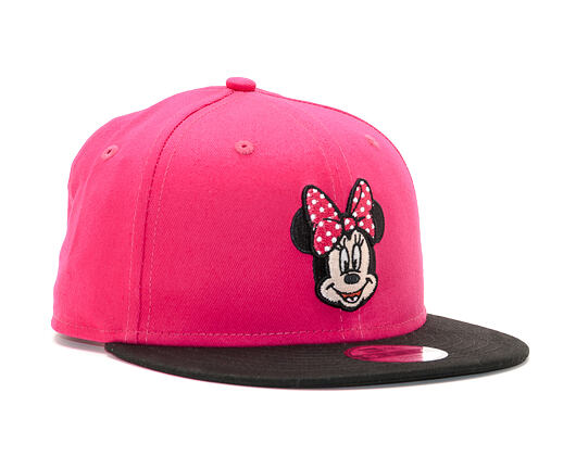 Dětská Kšiltovka New Era Hero Essential Minnie Mouse 9FIFTY Youth Official Team Color Snapback
