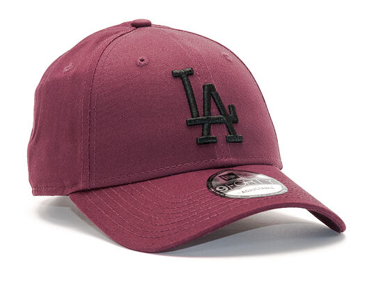 Kšiltovka New Era League Essential Los Angeles Dodgers 9FORTY Maroon/Black Strapback