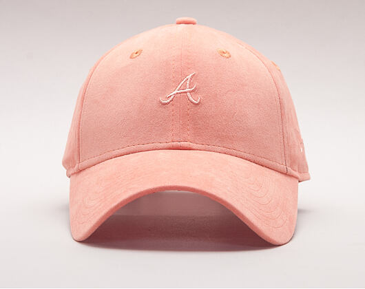 Dámská Kšiltovka New Era Women Felt Atlanta Braves 9FORTY Blush Strapback