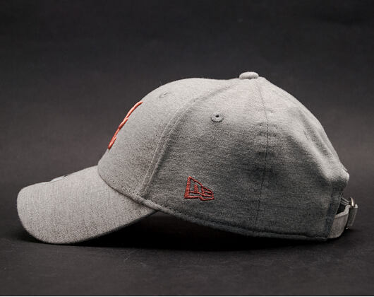Dámská Kšiltovka New Era Jersey Essential Atlanta Braves 9FORTY Gray/Blush Strapback