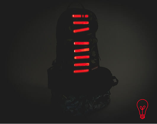 Svítící Batoh Sprayground Camo L.E.D. Bag To The Future