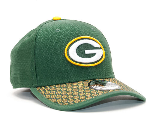 Kšiltovka New Era On Field NFL17 Green Bay Packers 39THIRTY Official Team Color