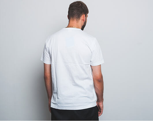 Triko Champion Crewneck T-Shirt Classic Logo White 210972 WW001 WHT