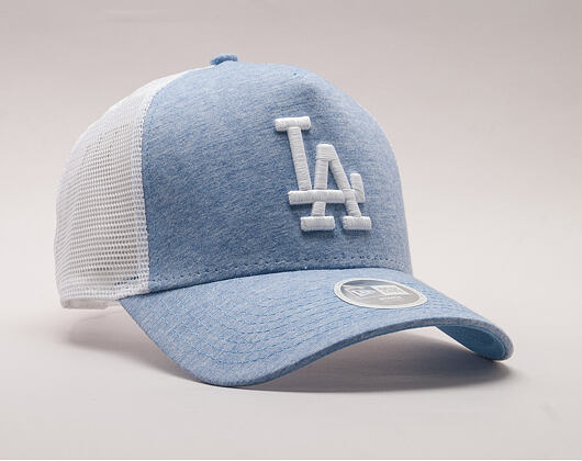 Dámská Kšiltovka New Era Jersey Essential Trucker Los Angeles Dodgers 9FORTY Black Snapback