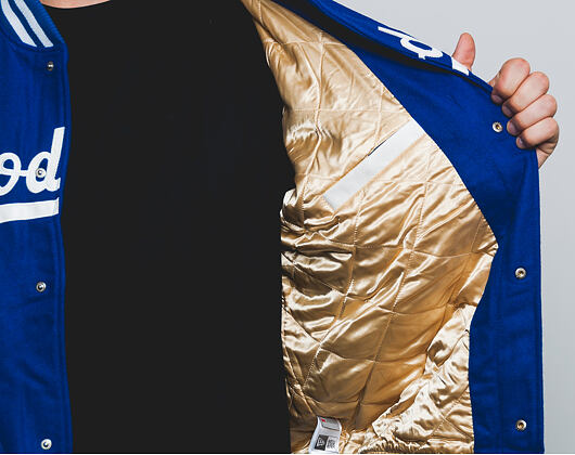 Bunda New Era Heritage Varsity Jacket Brooklyn Dodgers Royal Blue