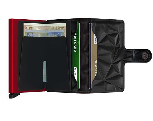 Peněženka Secrid Miniwallet Prism Black/Red