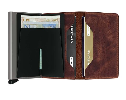 Peněženka Secrid Slimwallet Vintage Brown