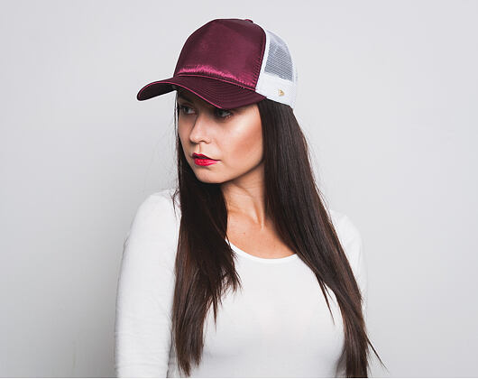 Dámská Kšiltovka New Era Premium Trucker 9FORTY Maroon/Gold Snapback