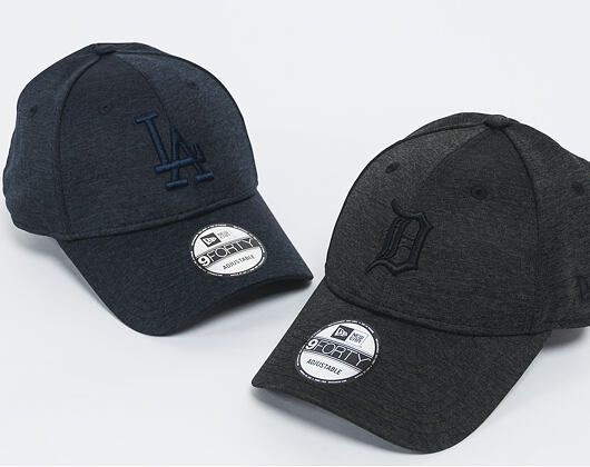 Kšiltovka New Era Jersey Heather Los Angeles Dodgers 9FORTY Navy Strapback