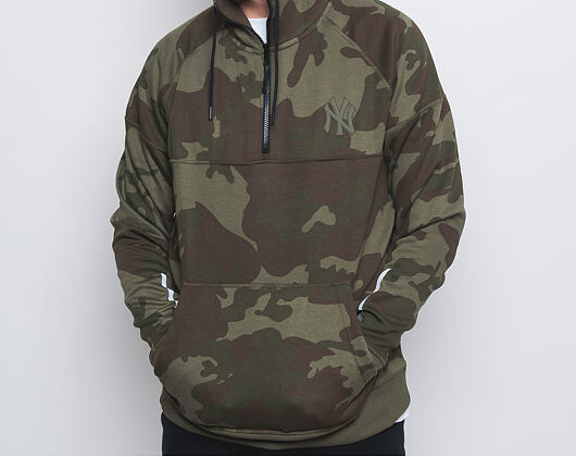 Mikina S Kapucí New Era NTC Hz Hoodie New York Yankees New Olive