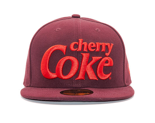 Kšiltovka New Era Coca Cola Pack Cherry Coke 59FIFTY Maroon