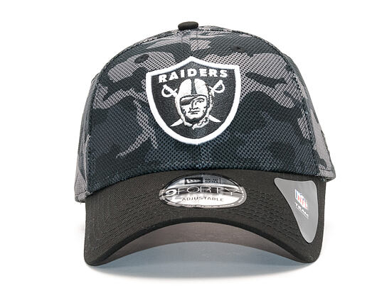 Kšiltovka New Era Mesh Overlay Oakland Raiders 9FORTY Camo/Black Strapback