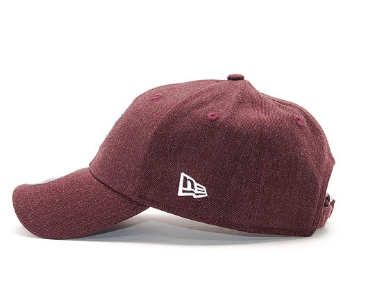 Kšiltovka New Era Seasonal Heather Boston Red Sox 9FORTY Heather Maroon/White Strapback