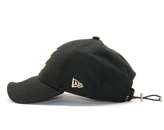 Dámská Kšiltovka New Era Sport Atlanta Braves 9FORTY Black/Gold Strapback