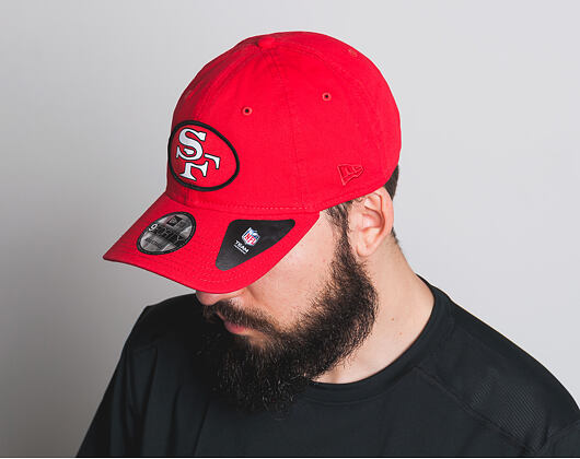 Kšiltovka New Era Patch San Francisco 49ers 9FORTY Official Team Colors Strapback