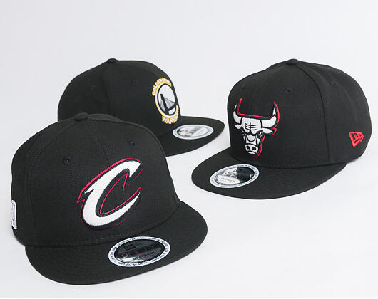 Kšiltovka New Era Team GITD Basic Cleveland Cavaliers 9FIFTY Black Snapback