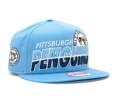 Kšiltovka New Era Horizon Pittsburgh Penguins 9FIFTY Blue Snapback