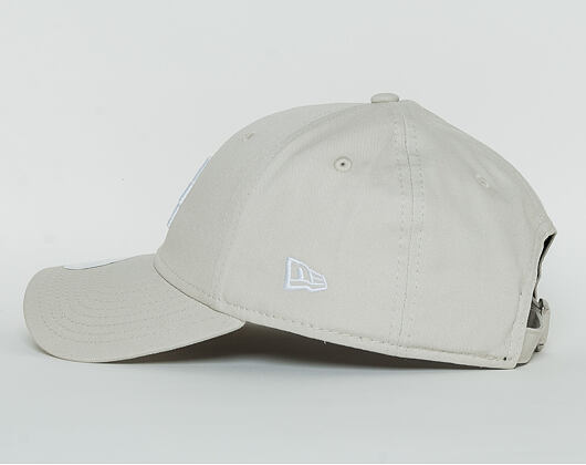 Dámská Kšiltovka New Era Essential Los Angeles Dodgers 9FORTY Satin/White Strapback