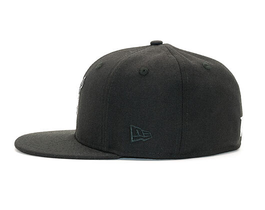 Kšiltovka New Era Silver and Black Attack Oakland Raiders 59FIFTY Black Fitted Cap