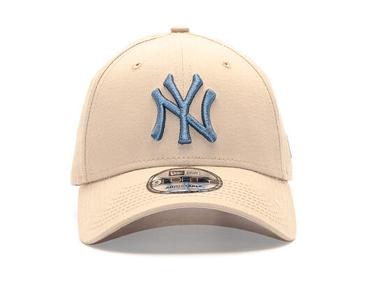 Kšiltovka New Era League Essential New York Yankees 9FORTY Camel/Slate Strapback