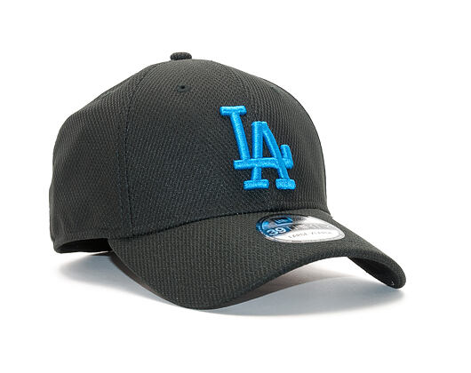 Kšiltovka New Era Diamond Pop Los Angeles Dodgers 39THIRTY Black/Snap Shot Blue