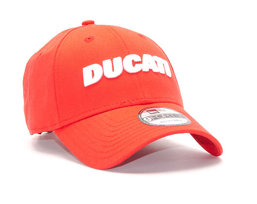 Kšiltovka New Era Essential Wordmark SS18 Ducati 9FORTY Scarlet Strapback
