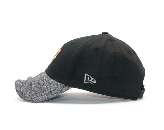 Kšiltovka New Era Vize Adjustable Marl Manchester United 9FORTY Black Strapback