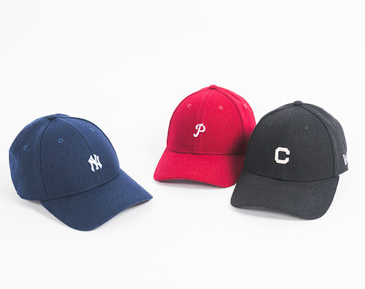 Kšiltovka New Era Mini Melton Philadelphia Phillies 9FORTY Cardinal/White Strapback