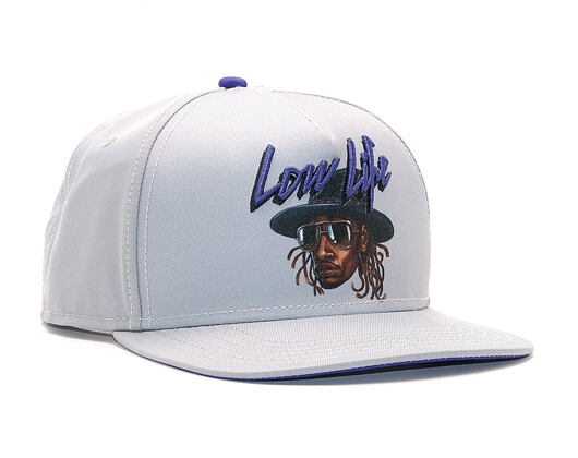 Kšiltovka Cayler & Sons White Label Styro Grey/Purple Snapback