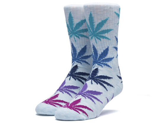 Ponožky HUF Melange Plantlife Light Blue