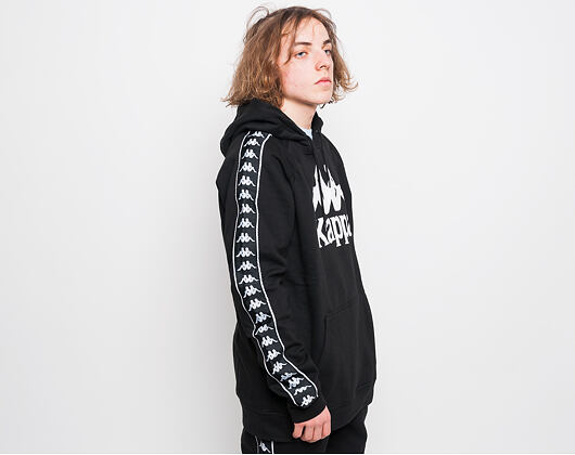 Mikina S Kapucí Kappa Authentic Hurtado Black