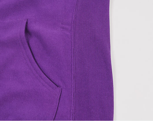 Mikina S Kapucí Champion Hooded Mini Logo Sweatshirt Purple
