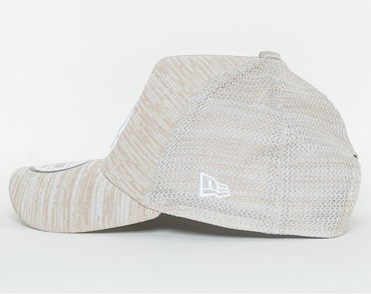 Kšiltovka New Era Engineered Fit Los Angeles Dodgers 9FORTY A-FRAME  Stone / Optic White