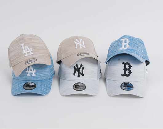 Kšiltovka New Era Engineered Fit New York Yankees 9FORTY Strapback Stone / Optic White