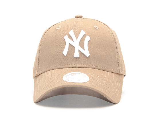 Dámská Kšiltovka New Era  Wmns League Essential New York Yankees  9FORTY  Khaki / Optic White