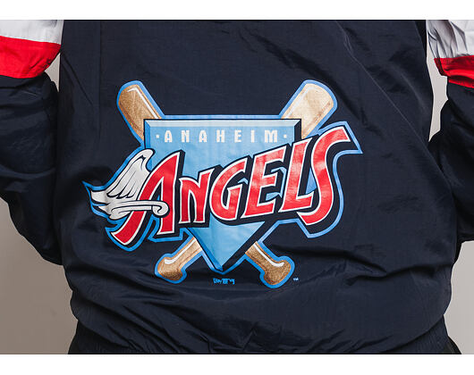 Bunda New Era Coast 2 Coast Track Jacket Anaheim Angels Navy/Heather