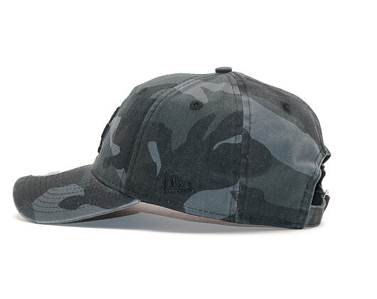 Kšiltovka New Era Washed Camo Los Angeles Dodgers 9FORTY Marine Navy Camo Strapback