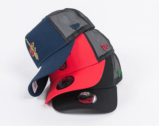 Kšiltovka New Era Trucker Reverse Team Chicago Bulls 9FORTY Official Team Colors Snapback