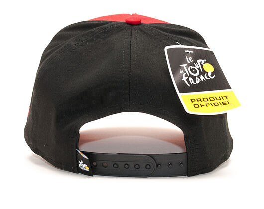 Kšiltovka New Era A Frame Trucker Tour De France Lifestyle 9FORTY Scarlet Snapback