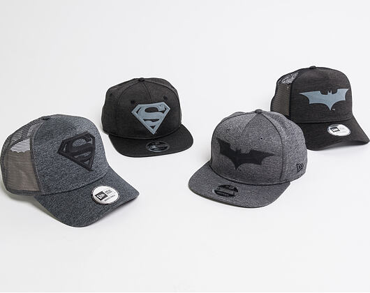 Kšiltovka New Era Original Fit Concrete Jersey Batman 9FIFTY Heather Gray/Black Snapback