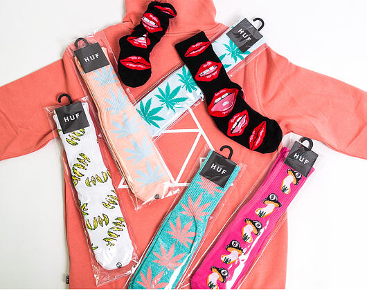 Ponožky HUF Chloe K Pink