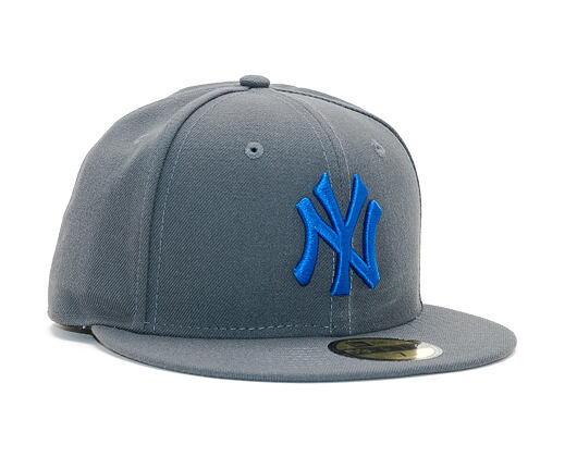 Kšiltovka New Era League Essential New York Yankees 59FIFTY Grey Heather/Light Royal