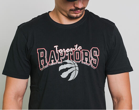 Triko New Era NBA Team Apparel Tee Toronto Raptors Black