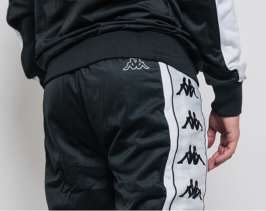 Tepláky Kappa Banda 10 Alen Black/White