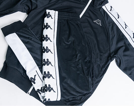 Mikina Kappa Banda 10 Ahran Black/White