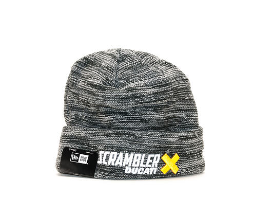 Kulich New Era FA 18 Scrambler Cuff Knit Ducati Motor Logo Grey