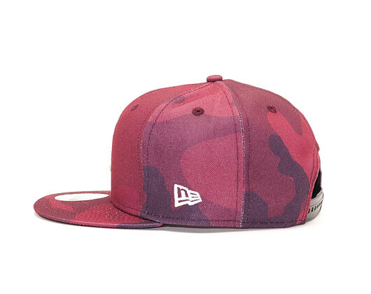 Kšiltovka New Era 9FIFTY Camo New York Yankees Maroon Camo/White Snapback